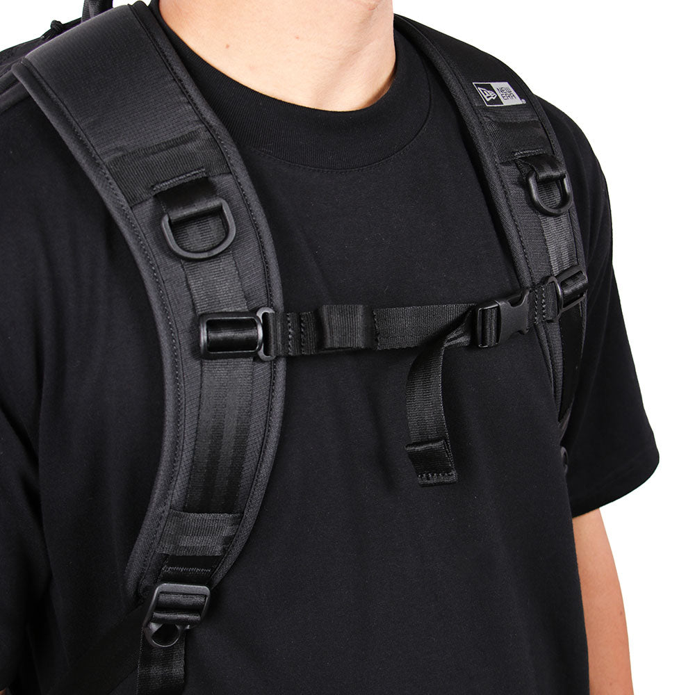 wordmark reflective black on black carrier pack backpack bag other details