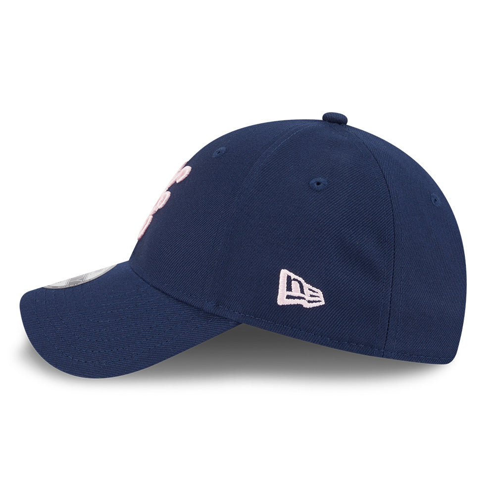 new era script sakura pack ss26 oceanside blue 9forty adjustable cap side