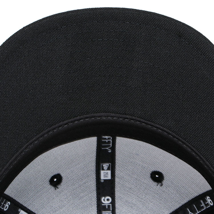 essential plains black 9fifty cap essential detail and color