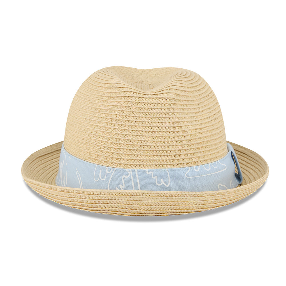 New Era Resort SS26 Brown Fedora Hat