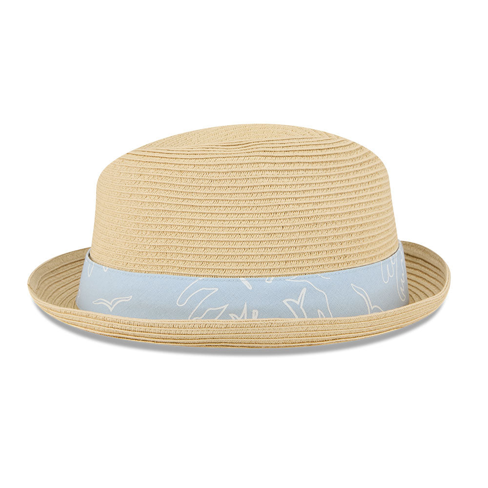 New Era Resort SS26 Brown Fedora Hat