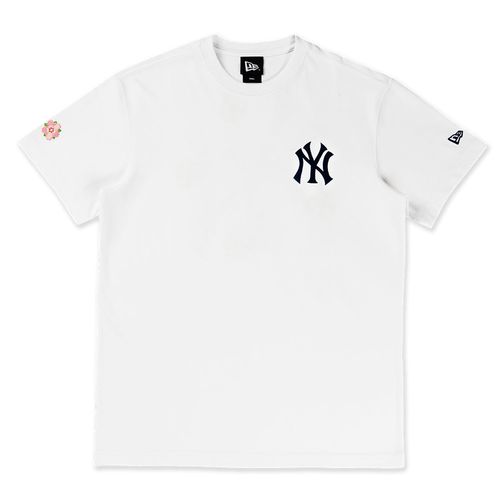 New York Yankees Sakura Pack SS26 White COOLERA Short Sleeve T-Shirt