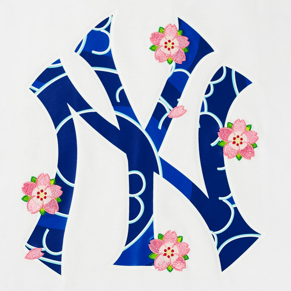 New York Yankees Sakura Pack SS26 White COOLERA Short Sleeve T-Shirt