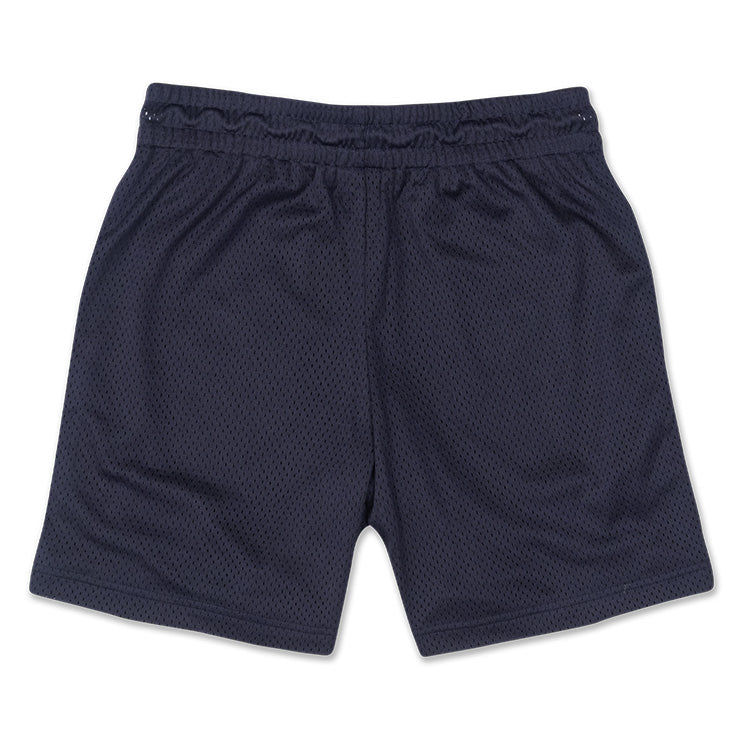 new york yankees mlb soccer navy mesh shorts 1
