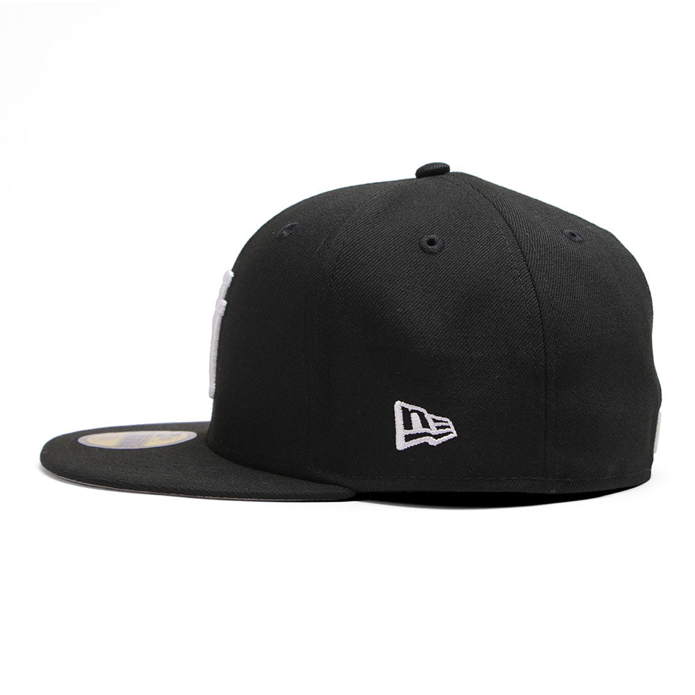 new era los angeles dodgers upside down black 59fifty fitted cap 1 side