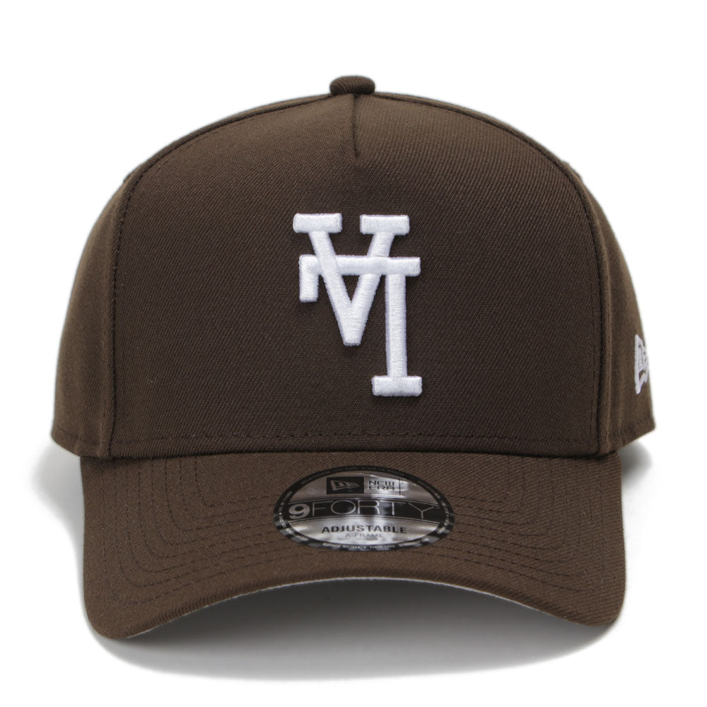 los angeles dodgers mlb upside down walnut 9forty snapback cap opposite