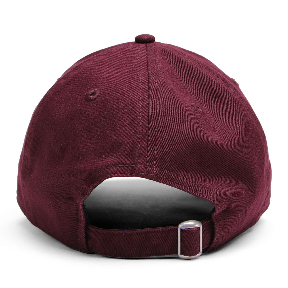 new era san diego padres maroon chainstitch 9forty unstructured adjustable cap angle