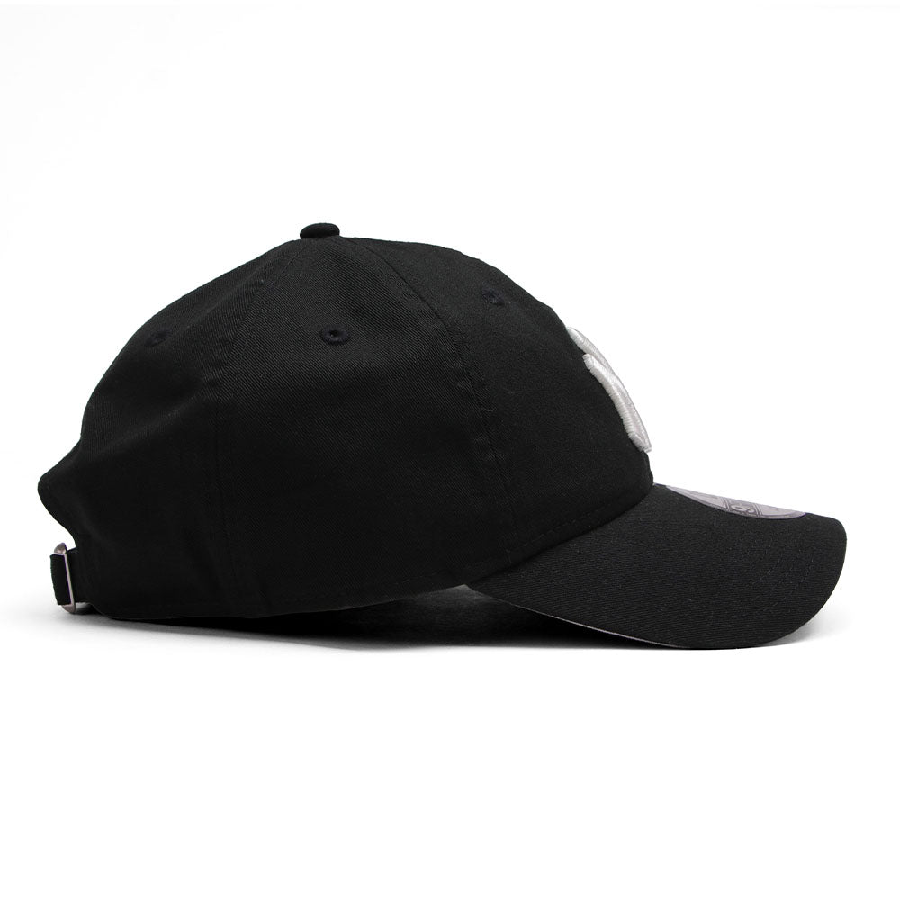 new era new york yankees black chainstitch 9forty unstructured adjustable cap opposite side