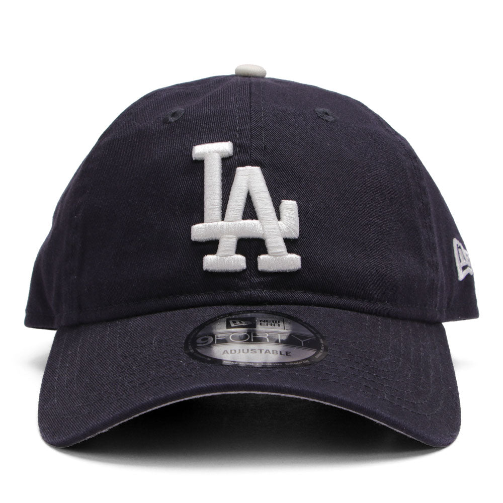 new era los angeles dodgers navy chainstitch 9forty unstructured adjustable cap opposite