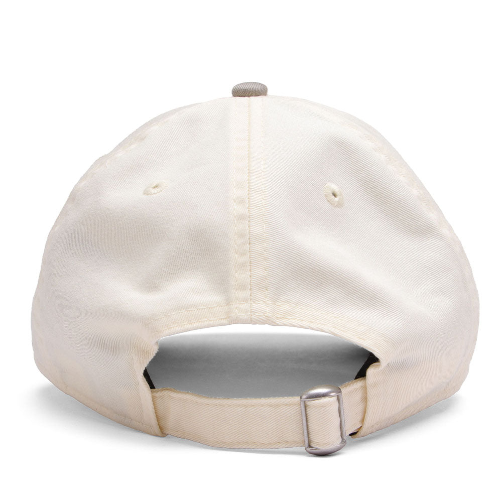 new era los angeles dodgers cream chainstitch 9forty unstructured adjustable cap angle