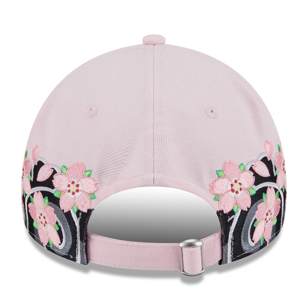 new era los angeles dodgers sakura pack ss26 pink 9forty a frame adjustable cap angle