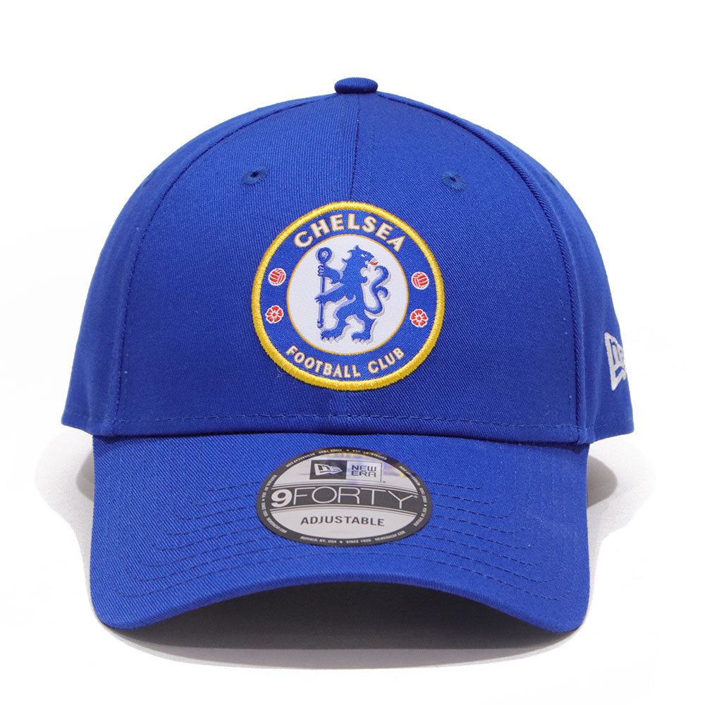 new era chelsea fc lion crest essential 9forty adjustable cap opposite