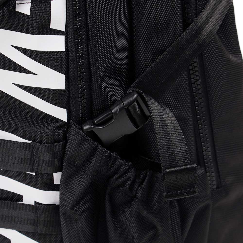 wordmark black 33l black urban backpack