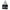 wordmark print black white tote bag back