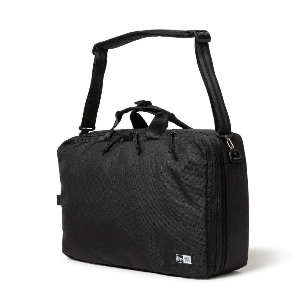 flag logo black 26l brief bag back