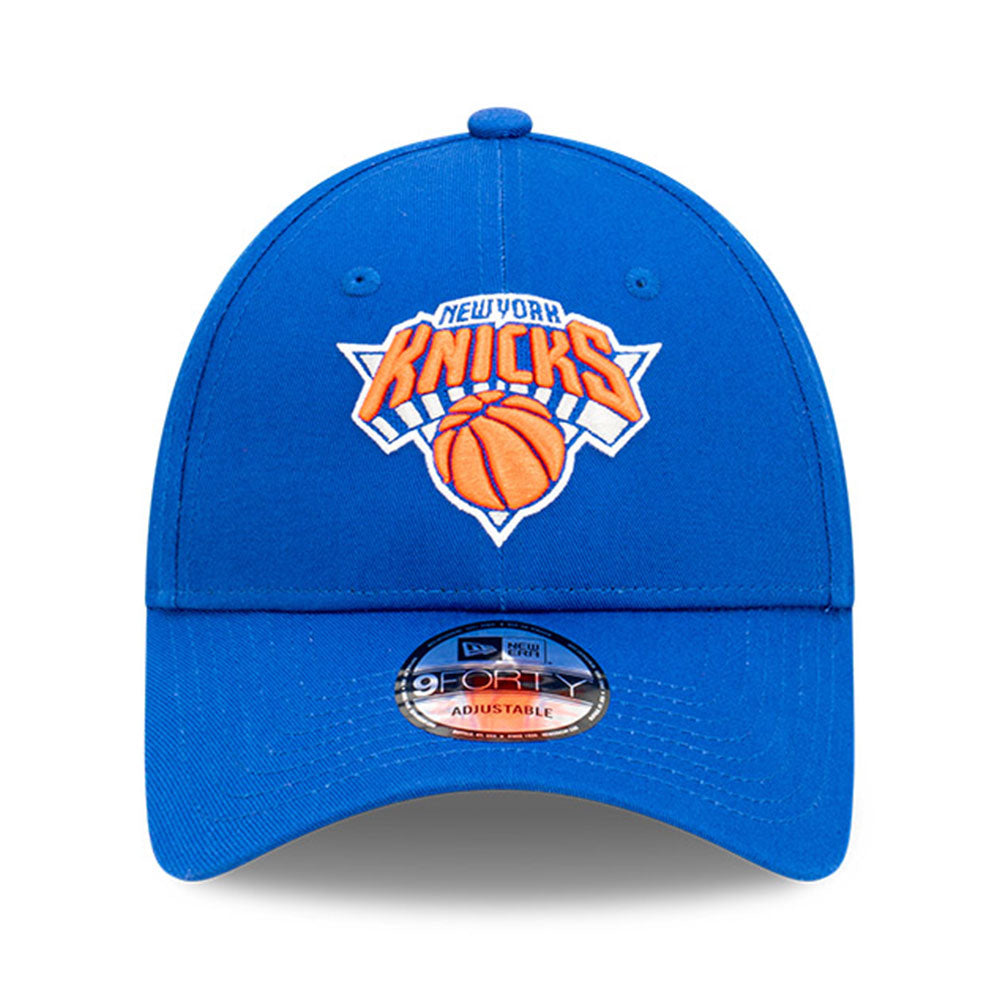 New York Knicks Q122 OTC Sideball Blue 9FORTY Snapback Cap