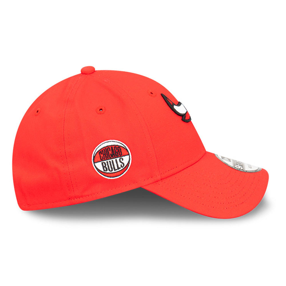 chicago bulls sideball front door red 9forty snapback cap other side
