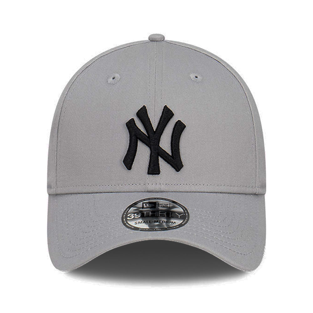 new era new york yankees storm q122 gray 39thirty stretch fitted cap opposite