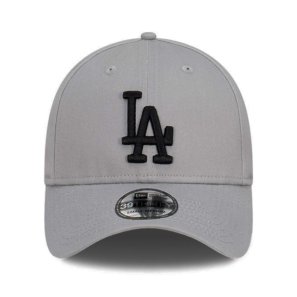 new era los angeles dodgers storm q122 gray 39thirty stretch fitted cap opposite