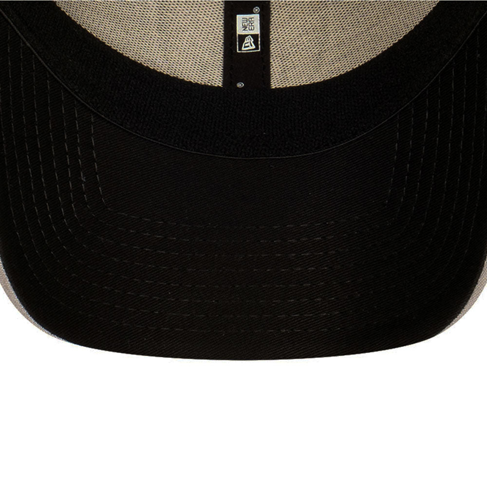 new era los angeles dodgers storm q122 gray 39thirty stretch fitted cap angle