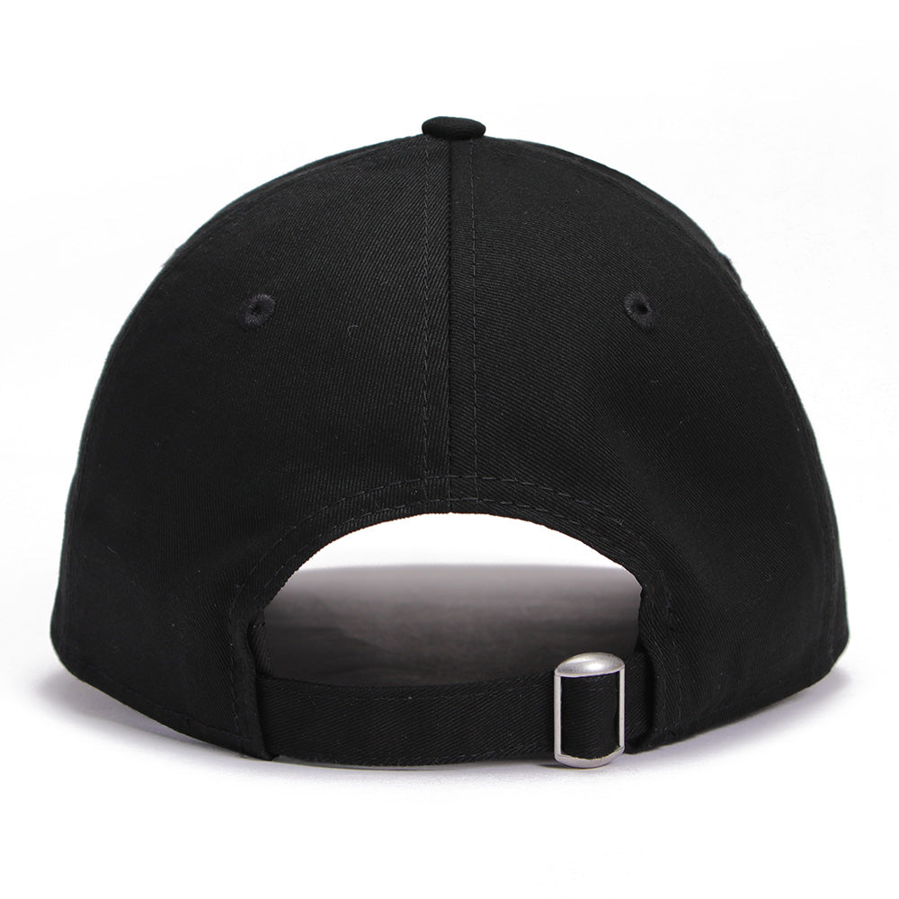 new era los angeles dodgers essential mini silver metal badge 9forty adjustable cap logo and print