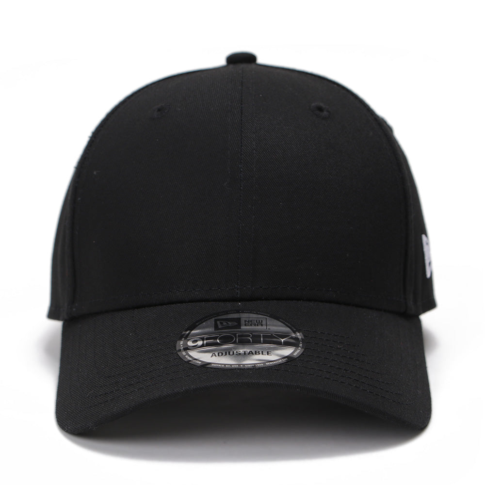 plain black 9forty adjustable cap opposite