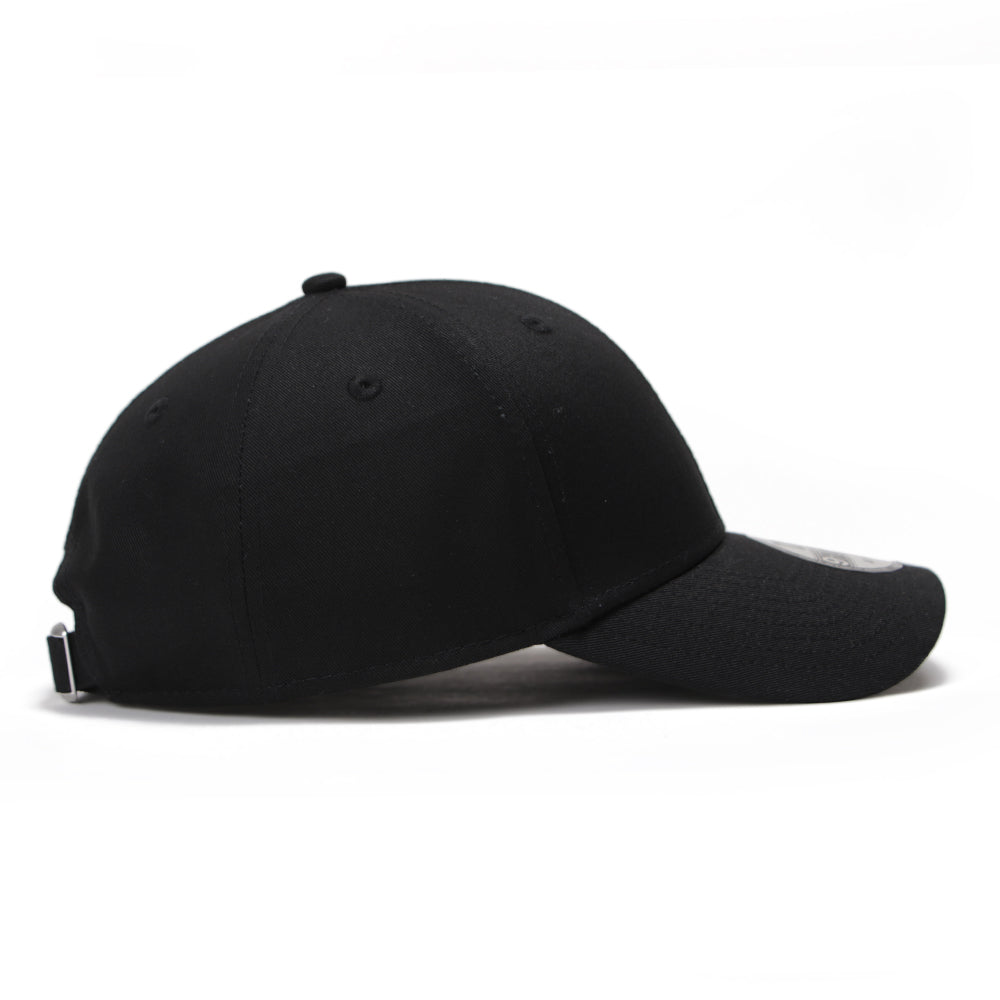 plain black 9forty adjustable cap logo and print