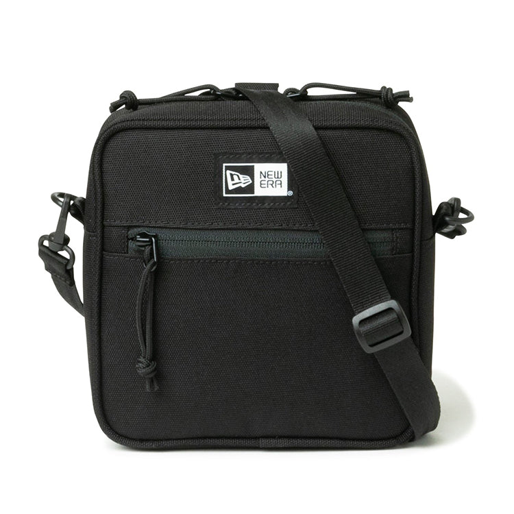 box logo shoulder pouch black bag