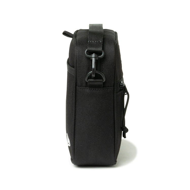 box logo shoulder pouch black bag