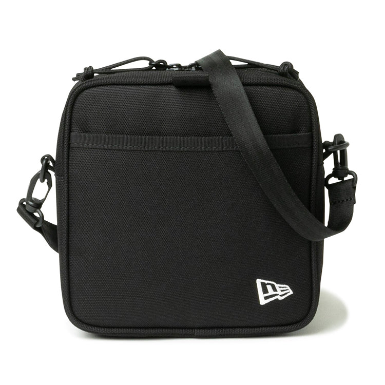 box logo shoulder pouch black bag