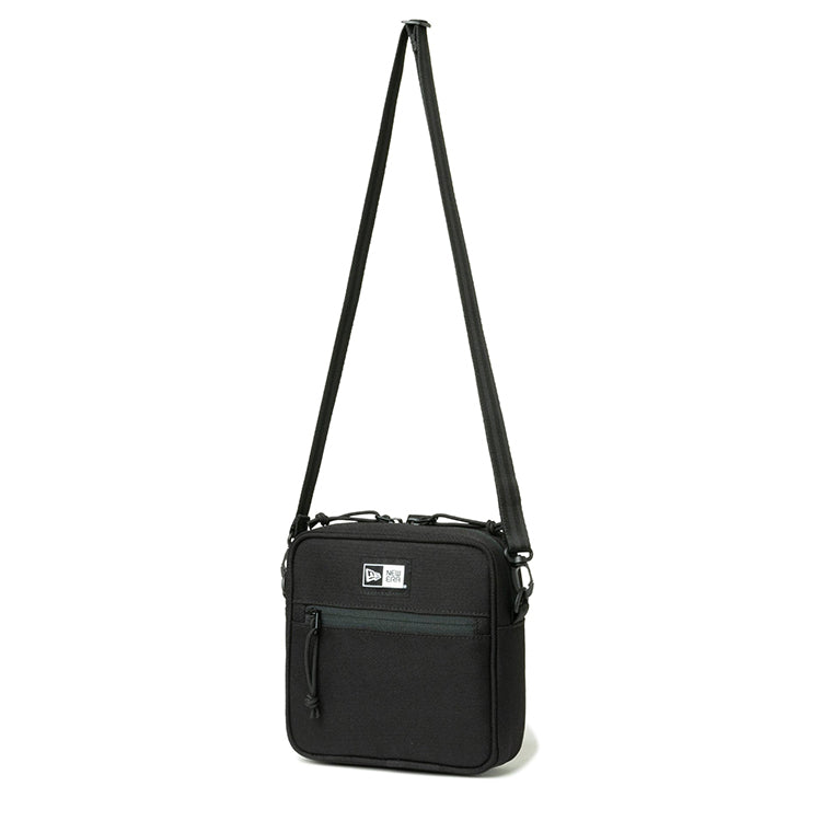 box logo shoulder pouch black bag side