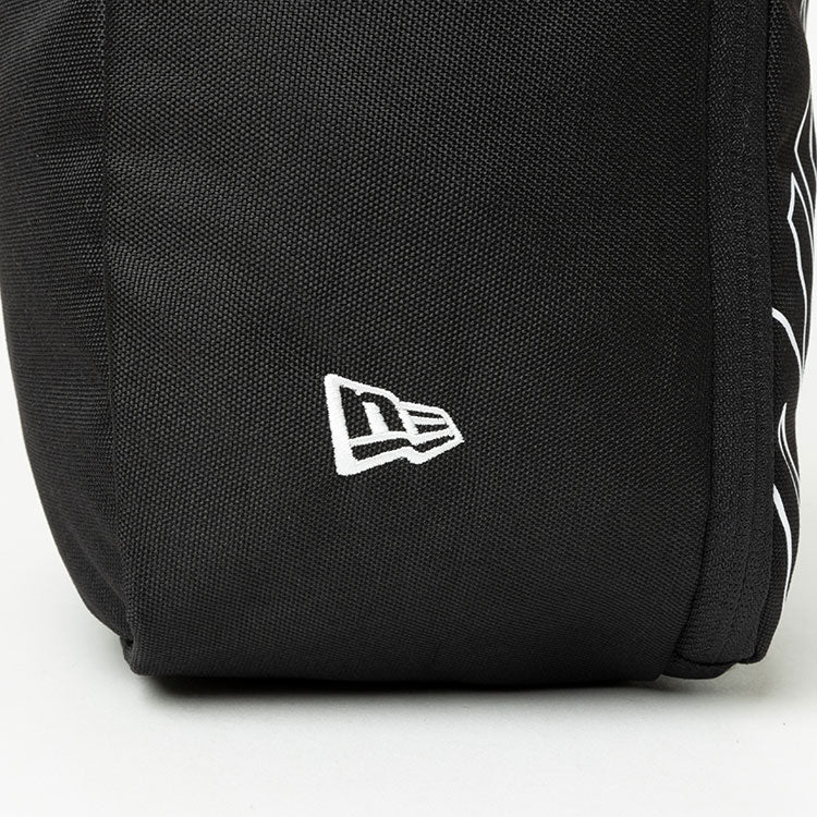wordmark black shoe case bag