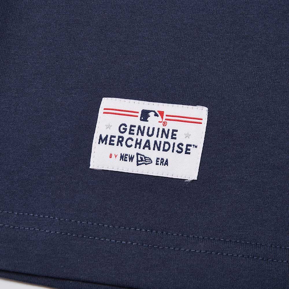 new york yankees mlb chinese porcelain navy short sleeve t shirt with print