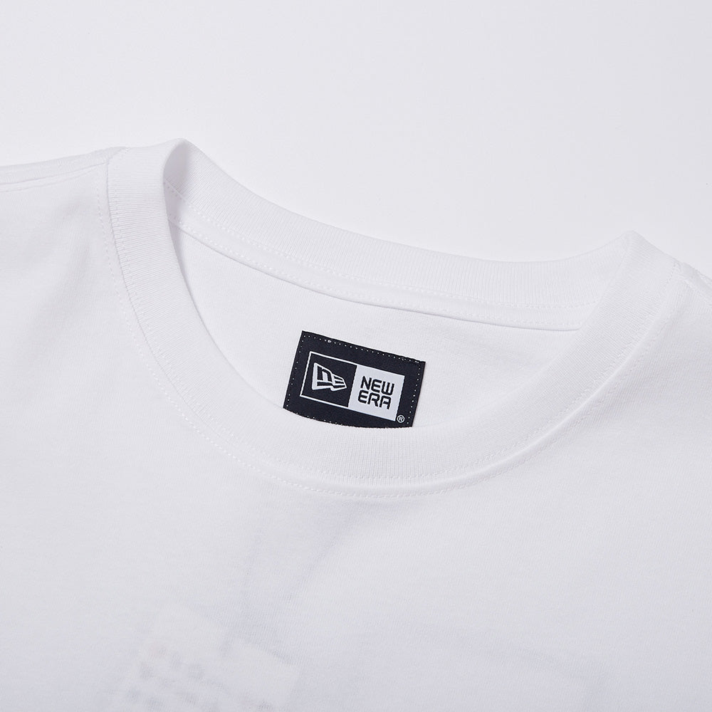 los angeles dodgers mlb chinese porcelain white short sleeve t shirt