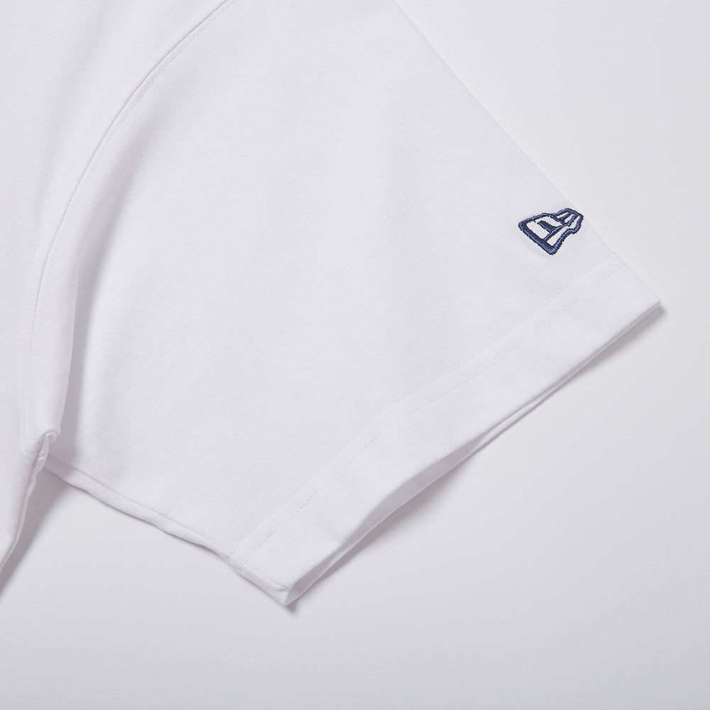 los angeles dodgers mlb chinese porcelain white short sleeve t shirt