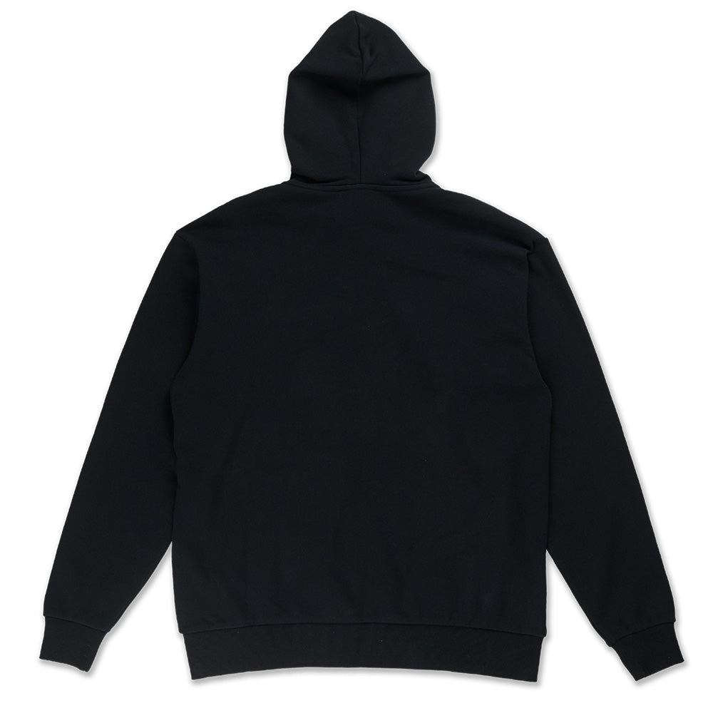 new york yankees mlb timeless minimal black zip hoodie back