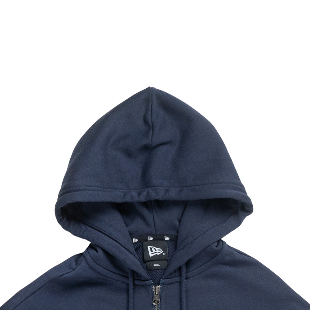 los angeles dodgers mlb timeless minimal navy zip hoodie with print