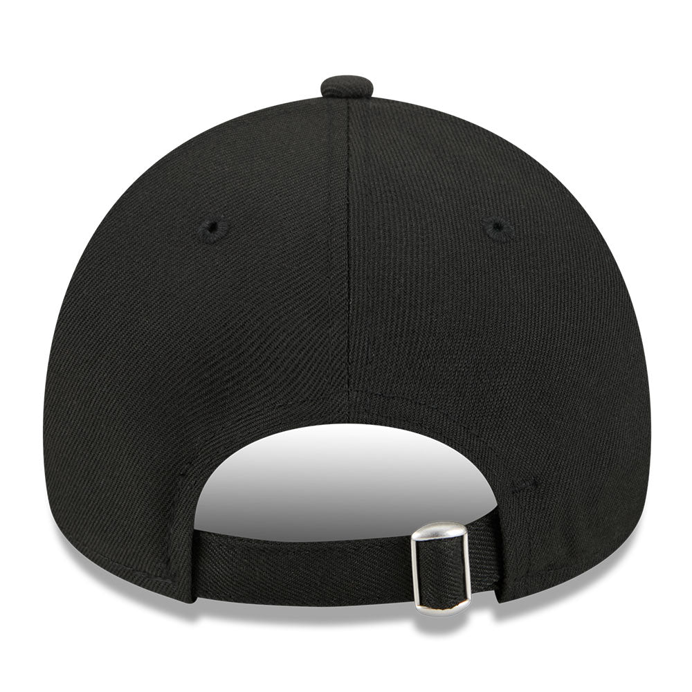 new era new york yankees metal badge ss26 black 9forty a frame adjustable cap angle