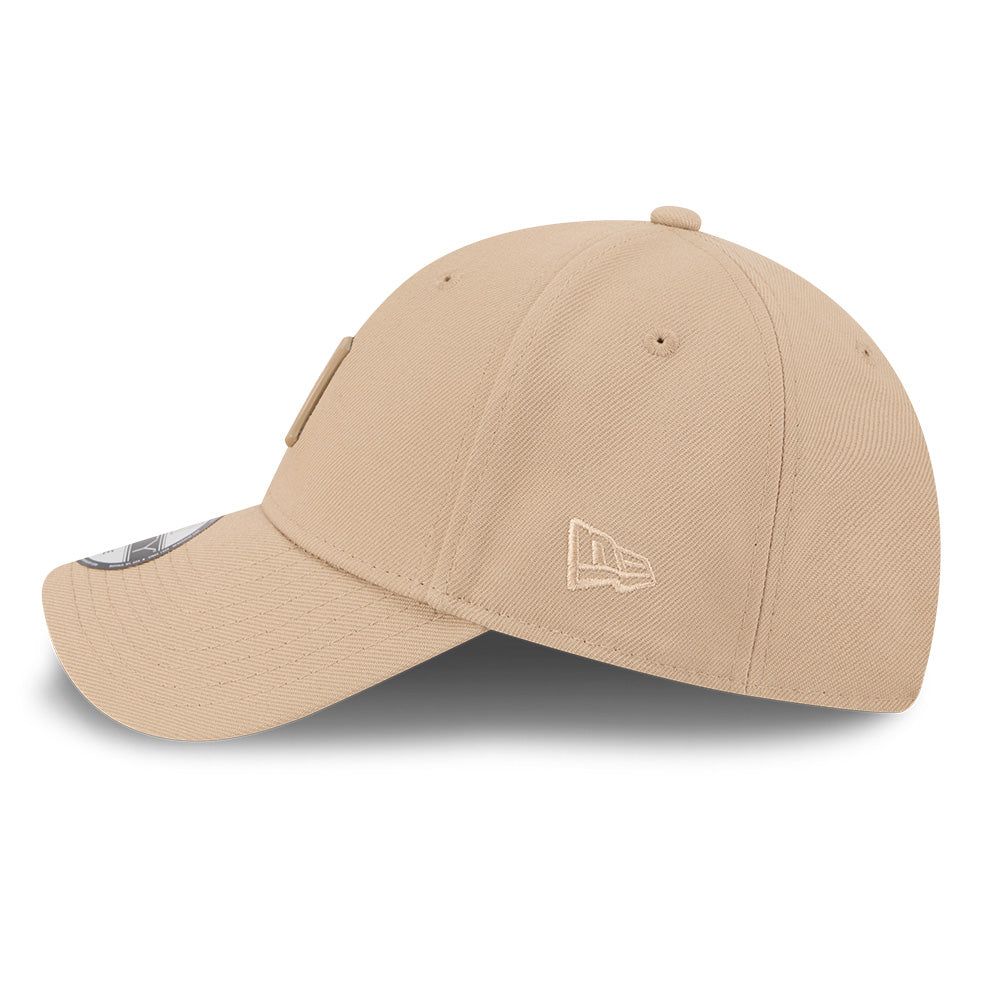 new era new york yankees metal badge ss26 camel 9forty adjustable cap side