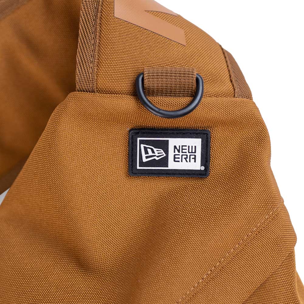 wordmark urban core khaki sling bag back