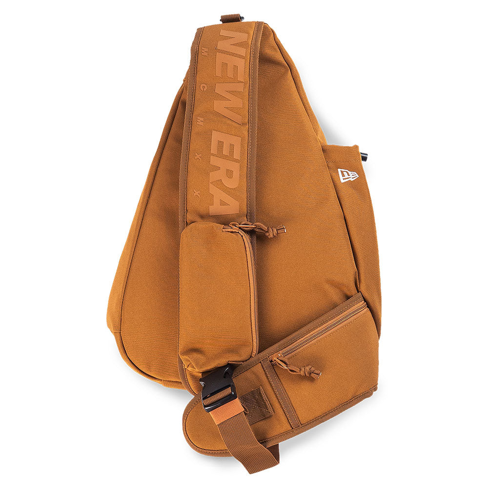 wordmark urban core khaki sling bag other details
