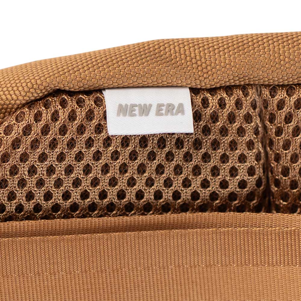Outdoor Mountain Logo SS26 Camel Suede Explorer Waist Bag