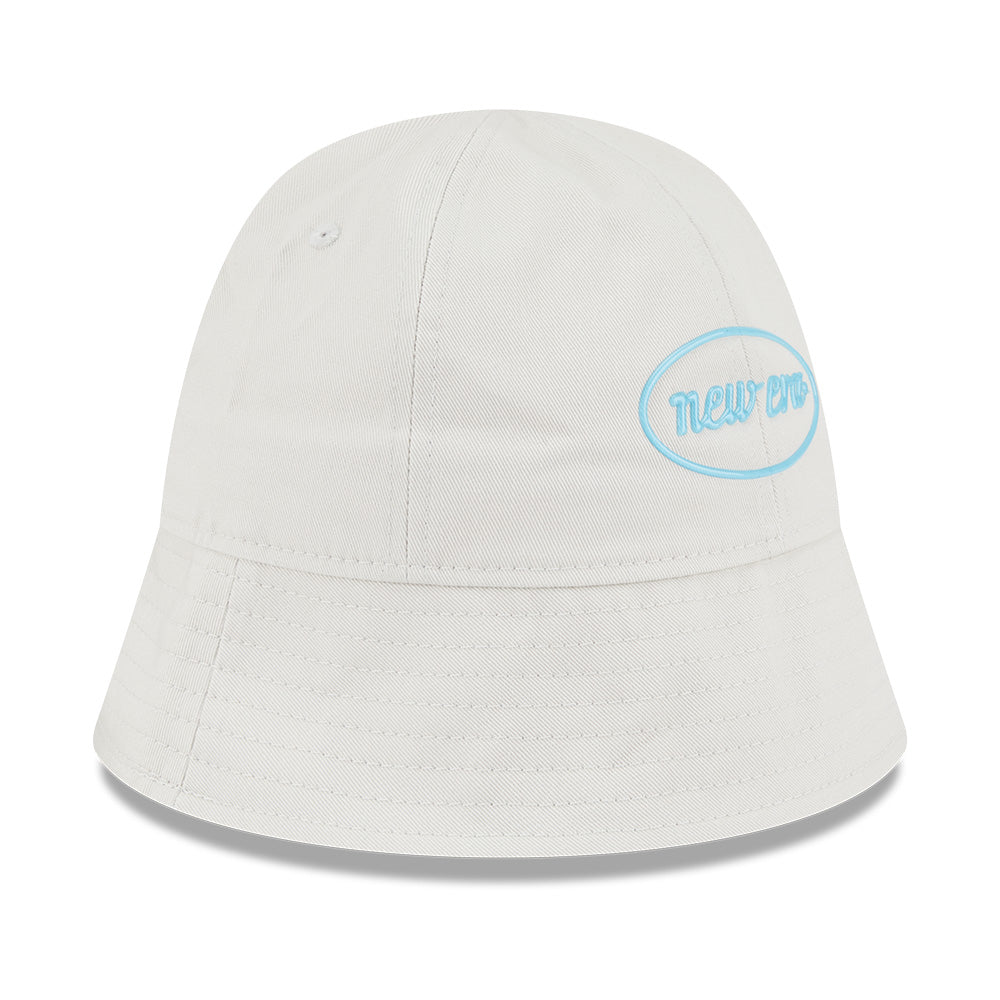 new era script jelly pack vintage stone explorer sailor brim bucket hat opposite side angle