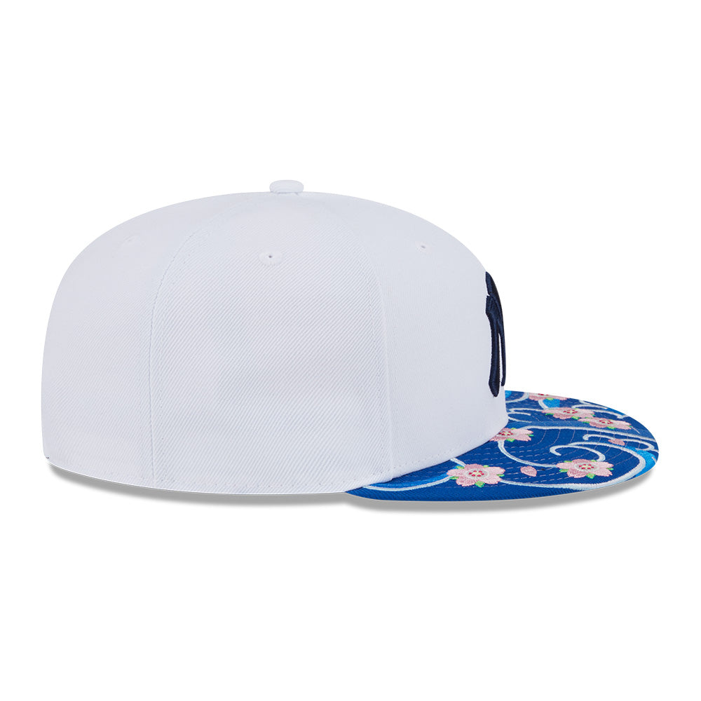 new era new york yankees sakura pack ss26 white 9fifty snapback cap opposite side or other angle view
