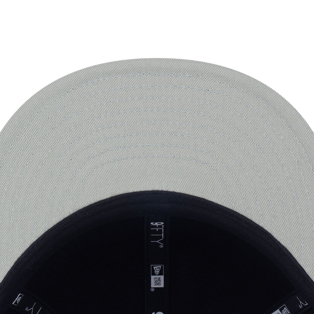 new era new york yankees metal badge bronze green black 9fifty snapback cap font