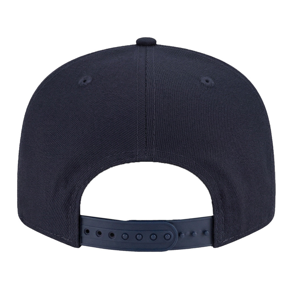 new era new york yankees visor wordmark navy 9fifty snapback cap angle