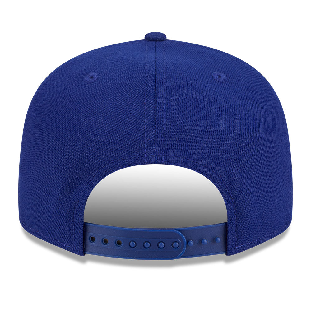 new era los angeles dodgers cartoon dark royal 9fifty snapback cap angle