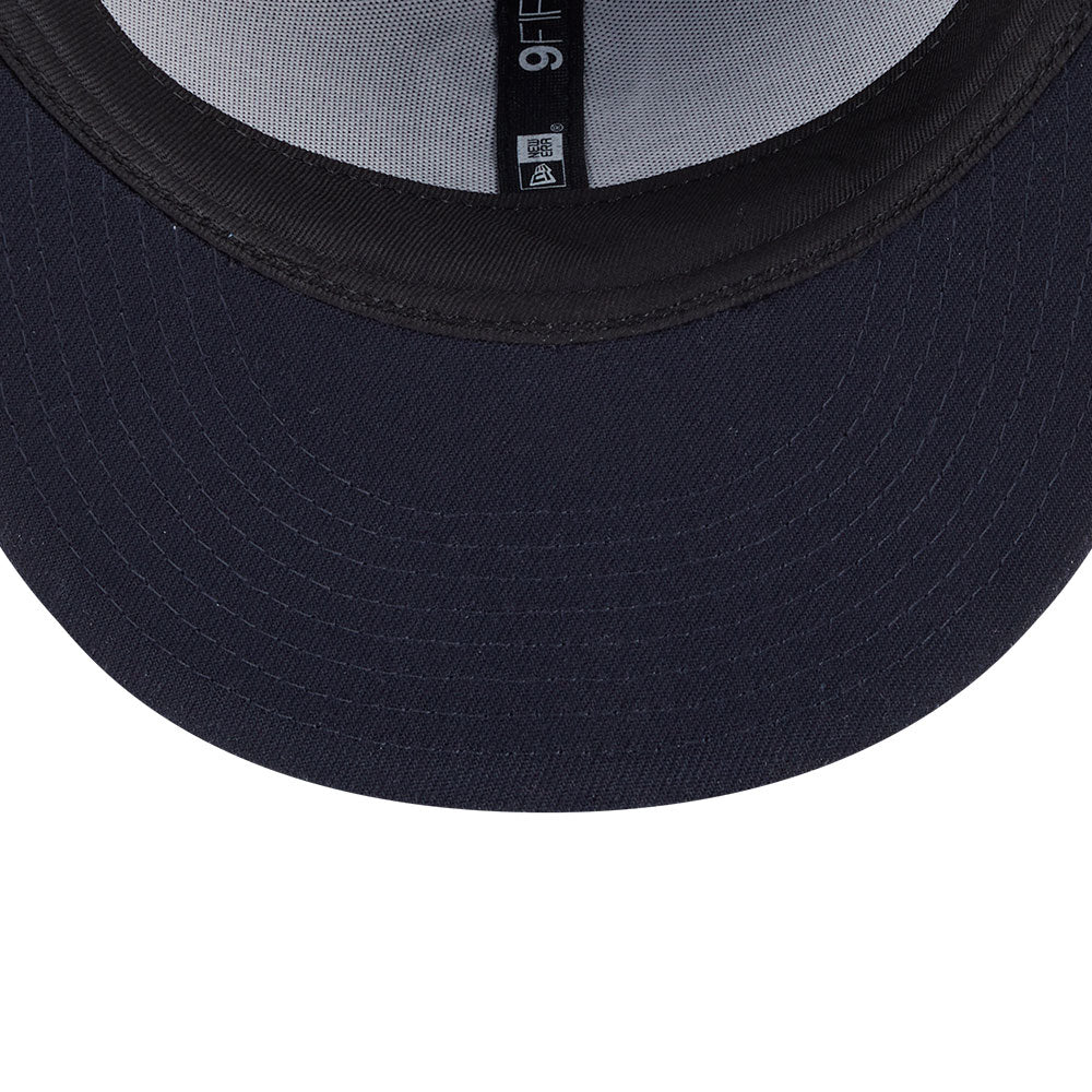new era detroit tigers major league baseball cartoon navy 9fifty snapback cap angle