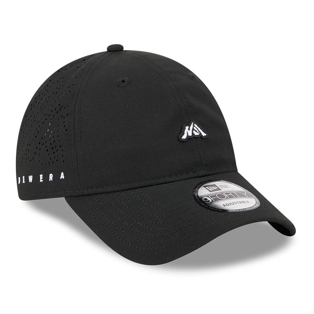 new era mini mountain logo ss26 black 9forty unstructured adjustable cap opposite