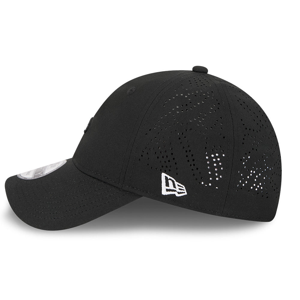 new era mini mountain logo ss26 black 9forty unstructured adjustable cap logo and print